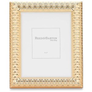 Watchband Satin Gold 5x7 Photo Frame