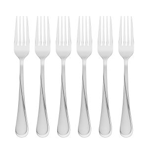 Gravity Sand Dinner Forks. Set of 6