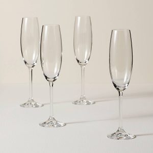 Tuscany Classics Flute Glasses. Set of 4