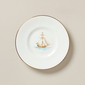 British Colonial Tradewind Dessert Plate