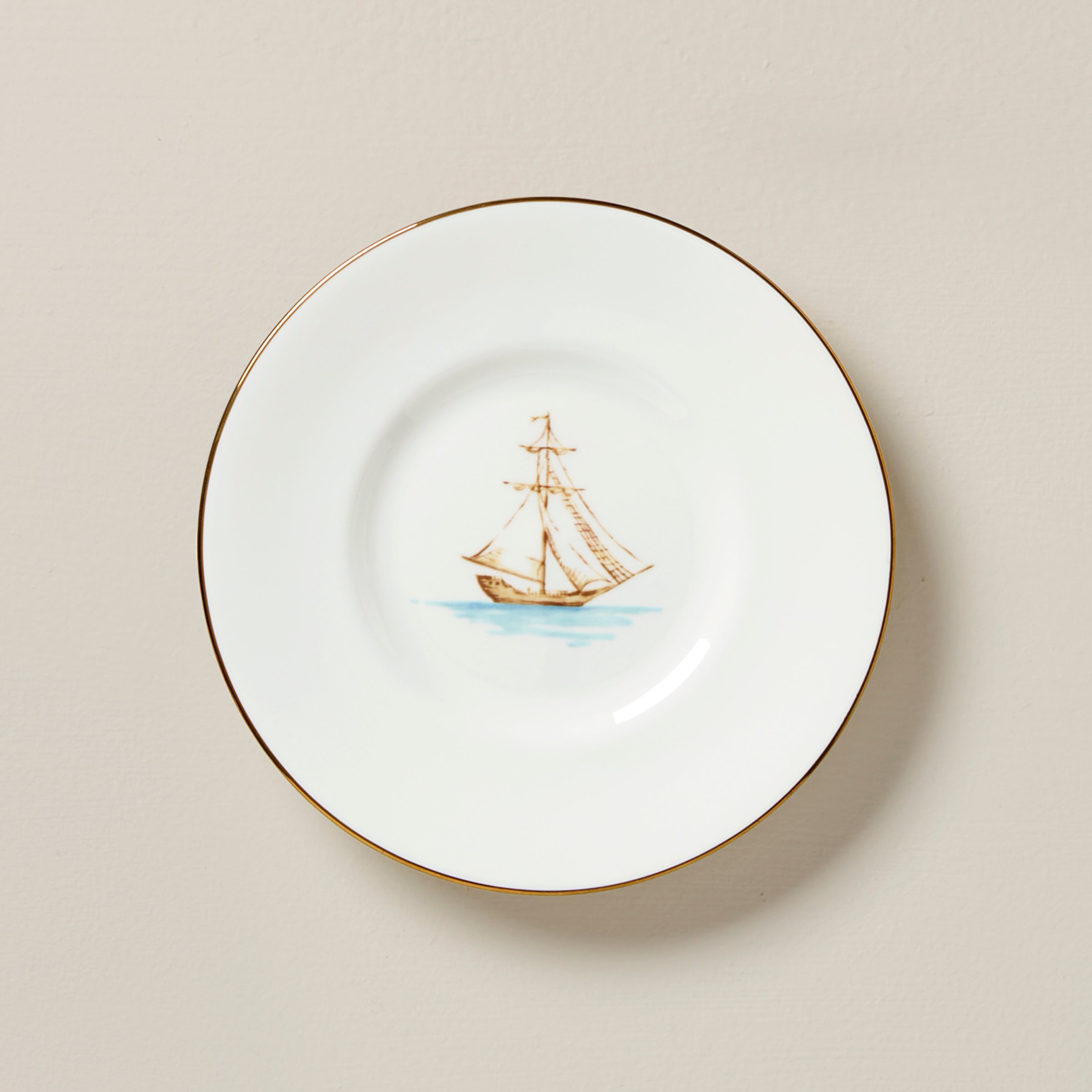 British Colonial Tradewind Dessert Plate