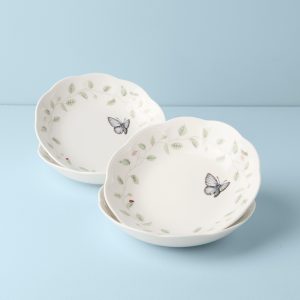 Butterfly Meadow Pasta Bowls. Set of 4