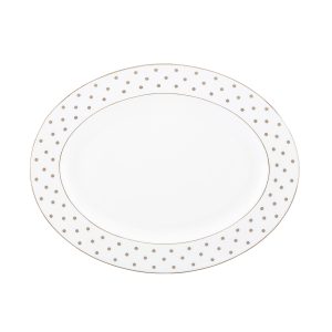 Larabee Road Platinum Oval Platter