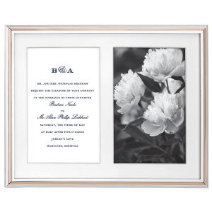 Rosy Glow Double 5x7 Photo Frame