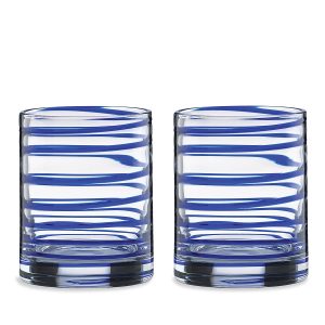 Charlotte Street Double Old Fashion Glasses. Set of 2