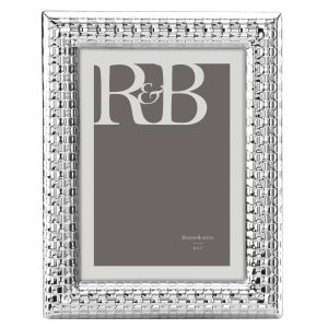 Watchband Silver 5x7 Photo Frame