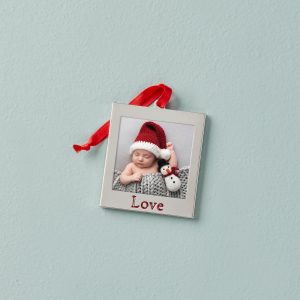 Love Photo Frame Charm Ornament