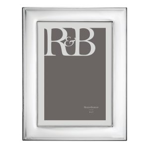 Naples Silverplate 5x7 Photo Frame