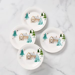Balsam LaneTidbit Plates. Set of 4