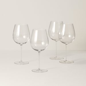 Tuscany Signature Series Warm Region Wine Glasses. Set of 4