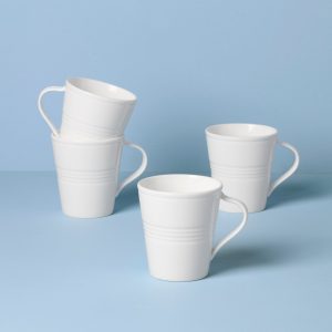 Tin Can Alley Mugs. Set of 4