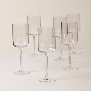 Tuscany Classics Straight White Wine Glasses. Set of 6