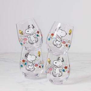 Chef Snoopy Tumblers. Set of 4
