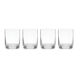 5 O'Clock Double Old Fashion Glasses. Set of 4