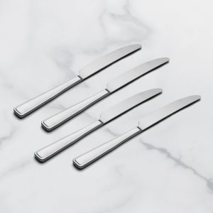Reid Satin Dinner Knives.  Set of 4