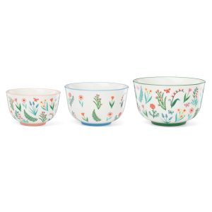 First Blooms 3-Piece Nesting Bowl Set