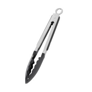 Oneida Kitchen Black Silicone Tongs