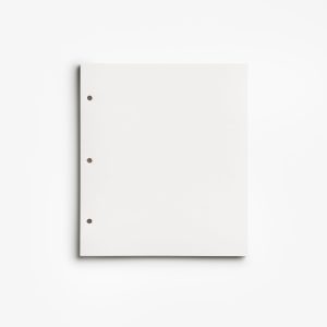 White Photo Album Paper. 10 Pages