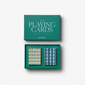 Double Playing Cards. Classic Game