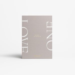 One Love Wedding Photo Album. 2 Pack