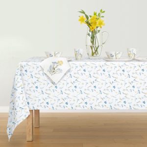 Wildflowers Allover 60x84 Tablecloth