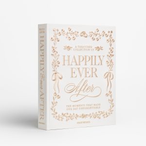 Happily Ever After Embroidered Wedding Photo Album