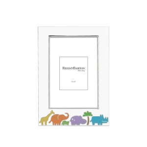 Jungle Parade Silverplate 4x6 Photo Frame