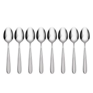Jordan Frosted Teaspoons. Set of 8