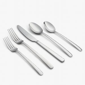 Henrietta Hammered 20-Piece Flatware Set