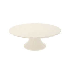 Bamboo Cream Small Cake Stand