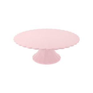 Bamboo Pink Medium Cake Stand